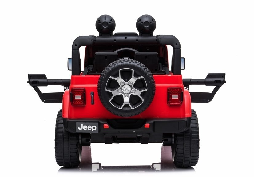 Kinderauto Jeep Wrangler Rubicon Rot