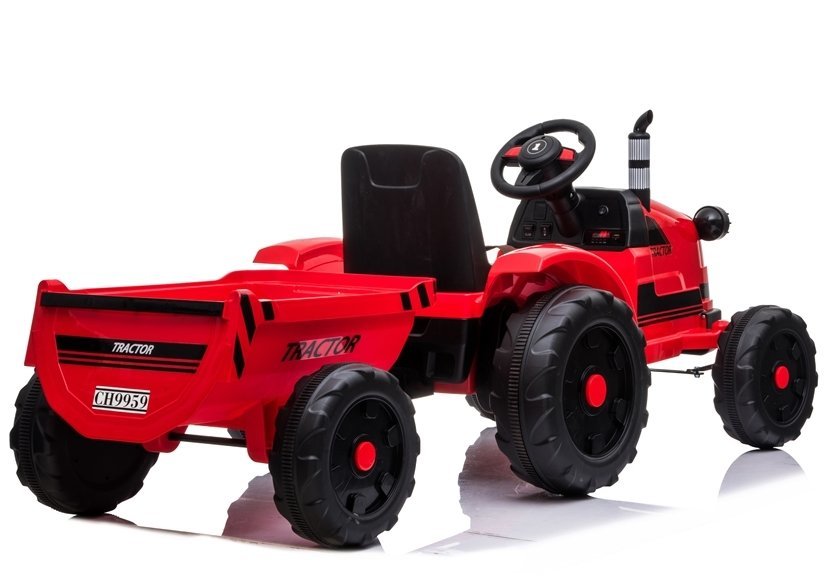 Traktor mit Anhänger YSA730-2 Rot
