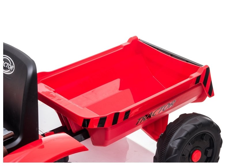 Traktor mit Anhänger YSA730-2 Rot