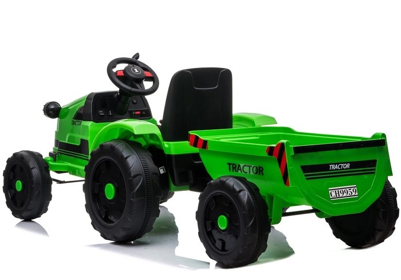 Traktor mit Anhänger YSA021A Grün