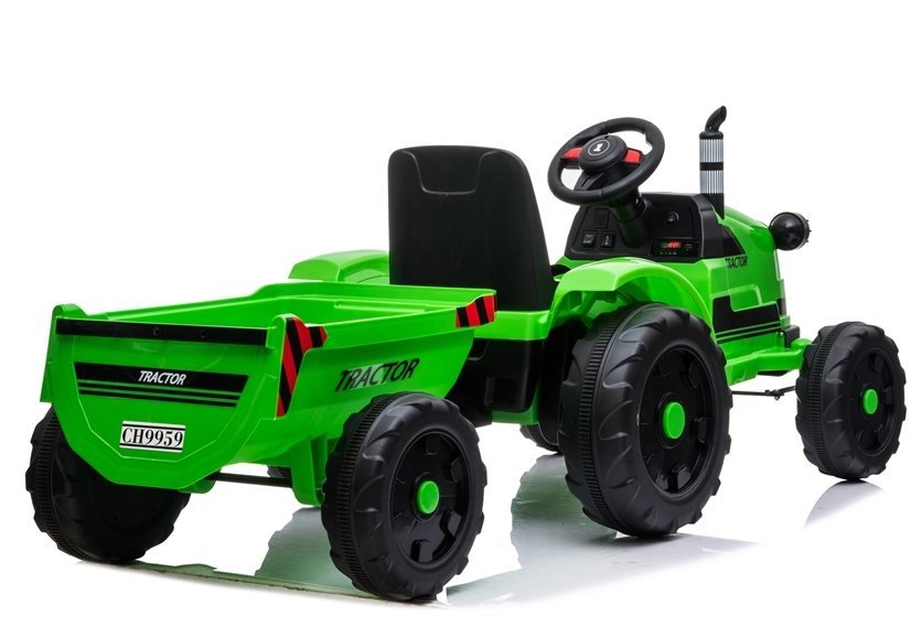 Traktor mit Anhänger YSA021A Grün