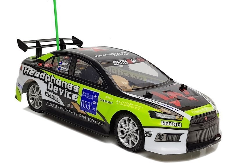 Sportfunkgesteuertes Auto R / C 27 MHz Grün