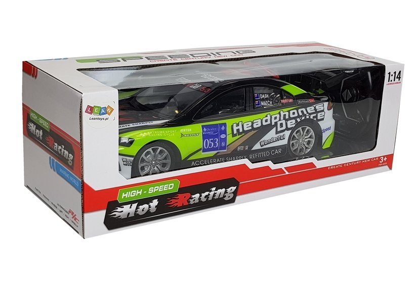 Sportfunkgesteuertes Auto R / C 27 MHz Grün