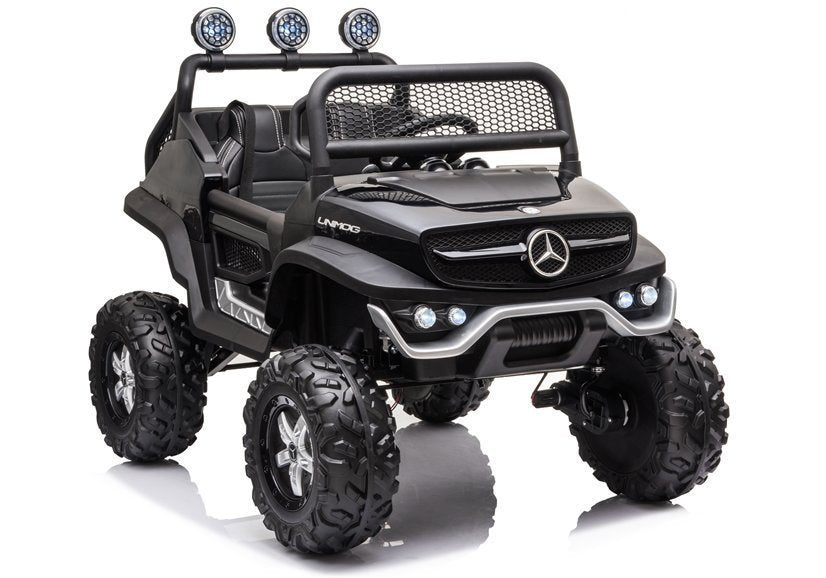 Auto Mercedes Unimog S schwarz