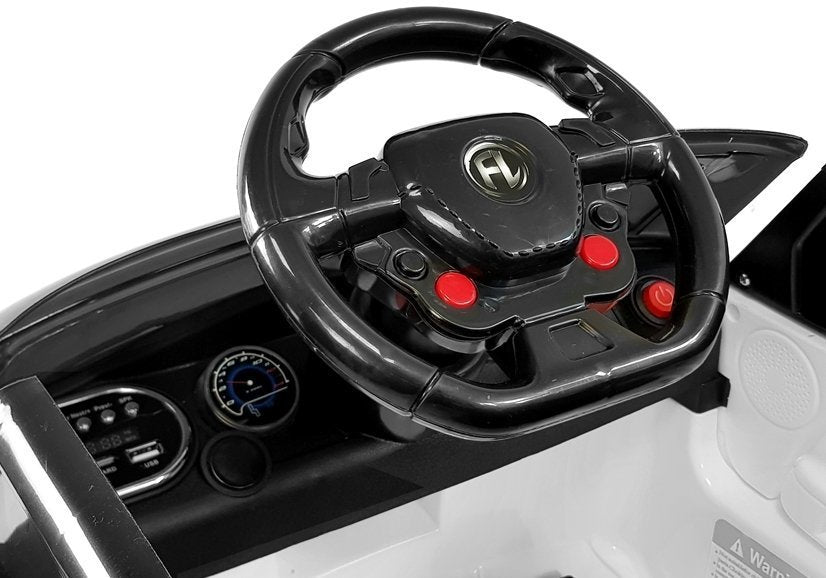 HL1638 Elektro-Aufsitzauto Weiß