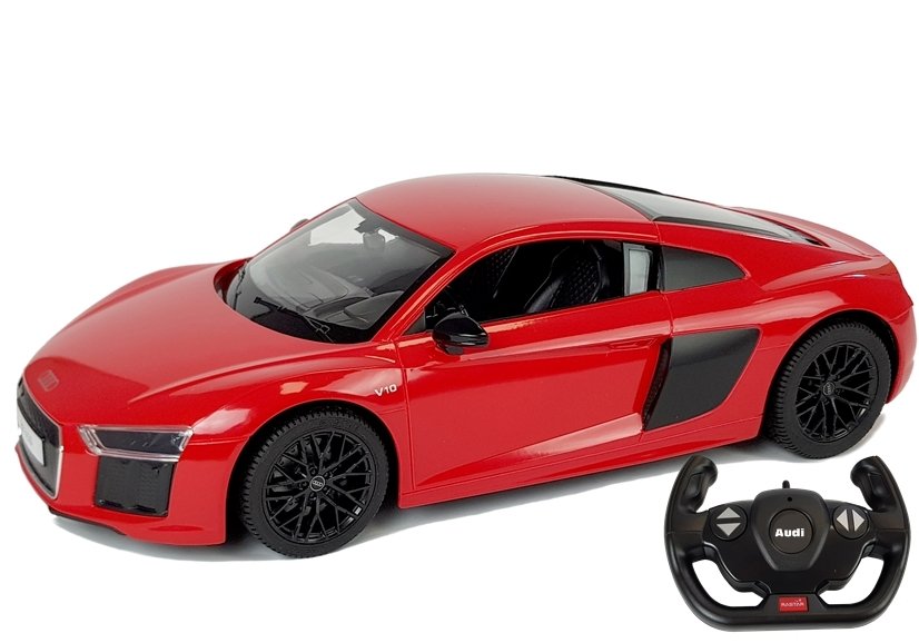 Auto R / C Audi R8 Rastar 1:14 Rot