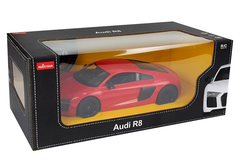Auto R / C Audi R8 Rastar 1:14 Rot