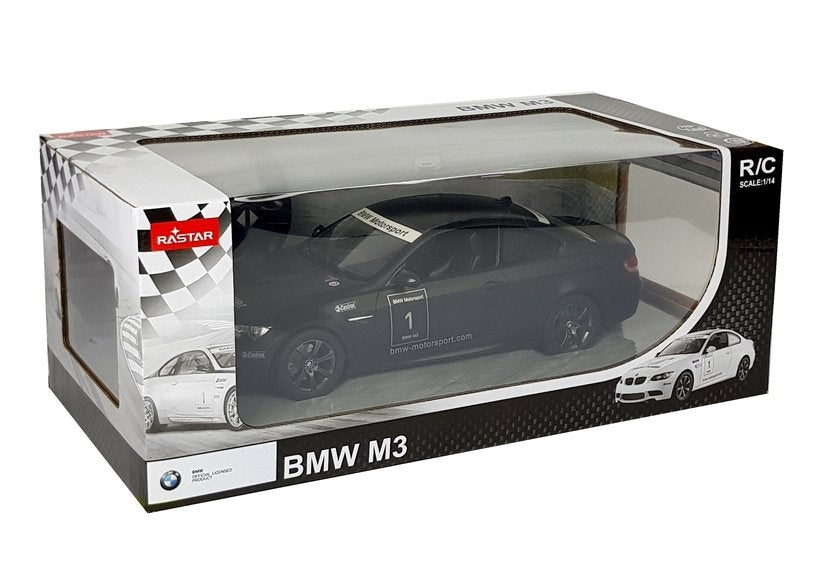 Auto R/C BMW M3 Rastar 1:14 Schwarz
