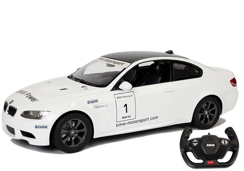 Auto R/C BMW M3 Rastar 1:14 Weiß