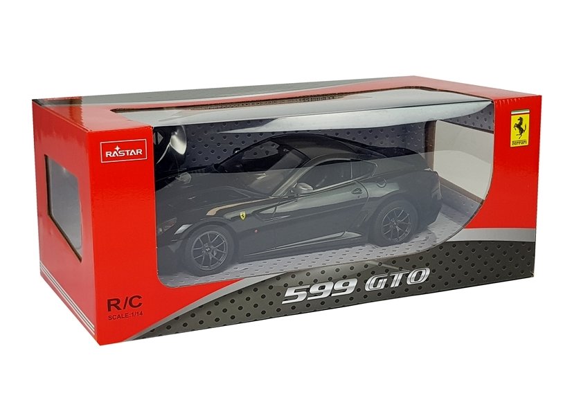 Auto R/C Ferrari 599 GTO Rastar 1:14 Schwarz