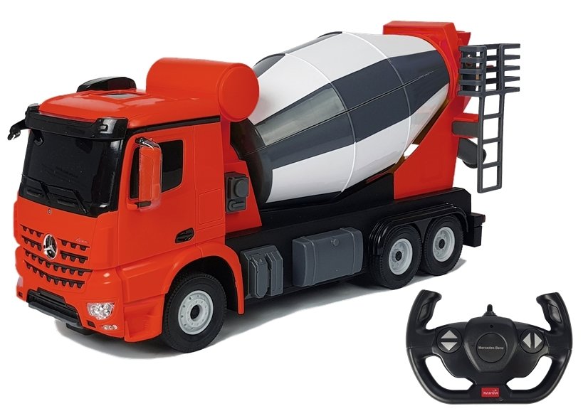 Auto RC Mercedes-Benz Arocs Rastar 1:14 Rot