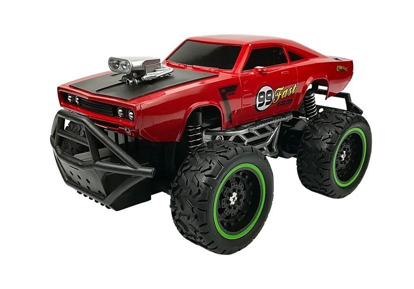 Ferngesteuertes Auto Offroad R / C Red High Wheels