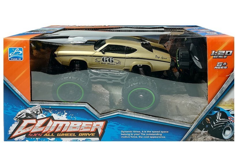 Ferngesteuertes Auto Offroad R/C Golden High Wheels