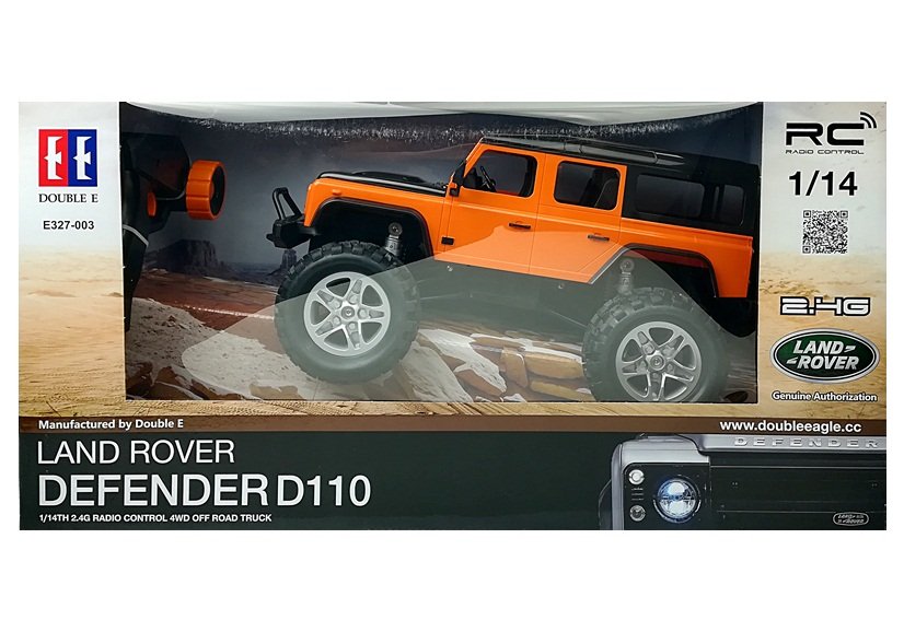 Ferngesteuertes Auto Land Rover Defender R / C Orange 1:14