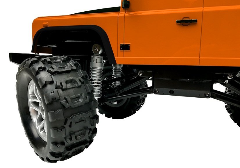 Ferngesteuertes Auto Land Rover Defender R / C Orange 1:14