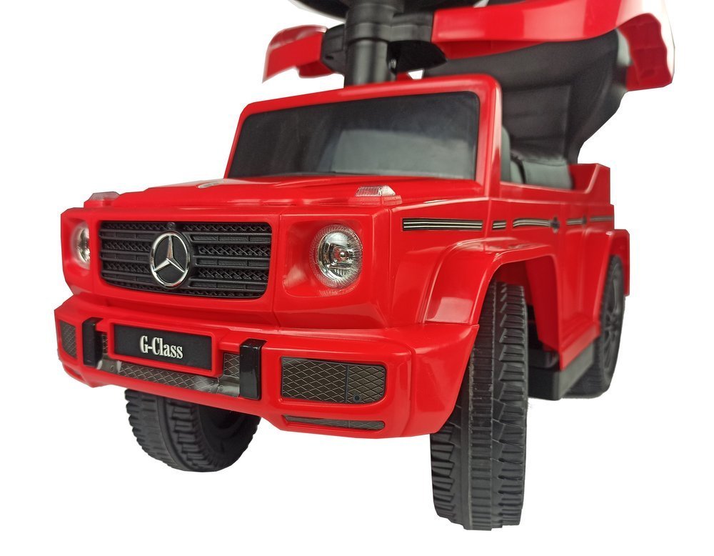 Mercedes G-Class 653 Red with pushrod engine and horn sound