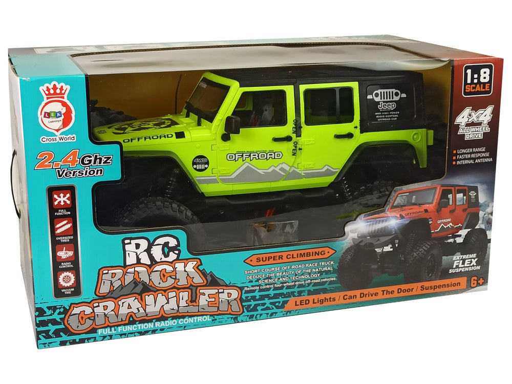Rock Crawler 2.4 GHz Green 4x4 Shock Absorber