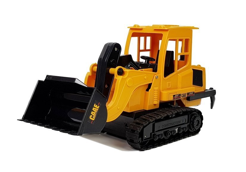 Batteriebetriebener Bulldozer-Bagger mit Fernsteuerung Kettenräder 1:36