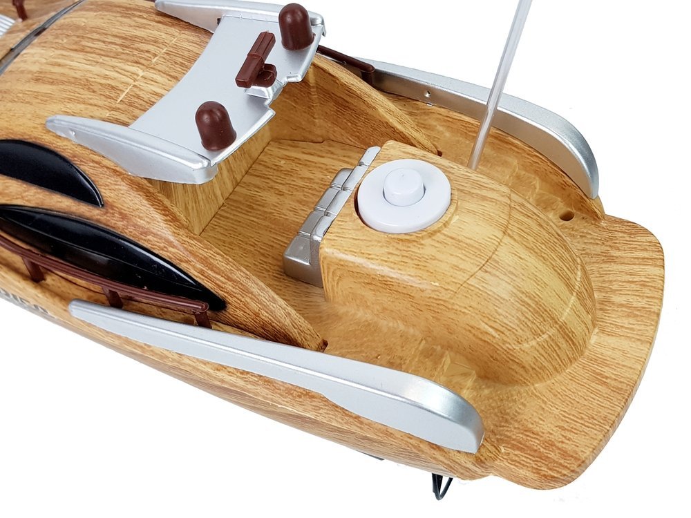 Powerboat R/C 27Mh Remote Steering Fernsteuerung Reichweite 40 m
