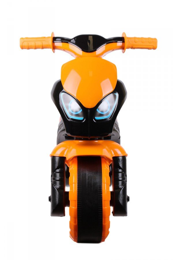 Orange 5767 racing motorcycle