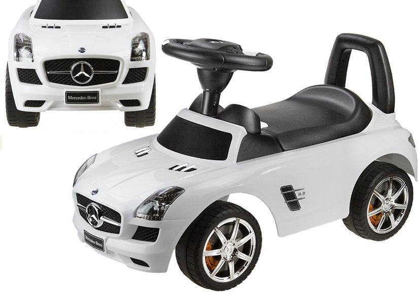 Mercedes-Benz SLS AMG White - Children's Ride-On Car