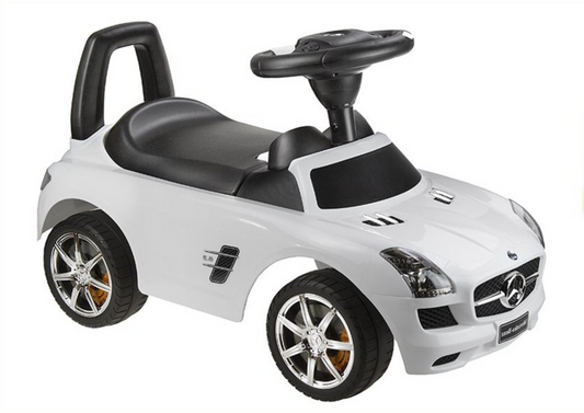Mercedes-Benz SLS AMG White - Children's Ride-On Car