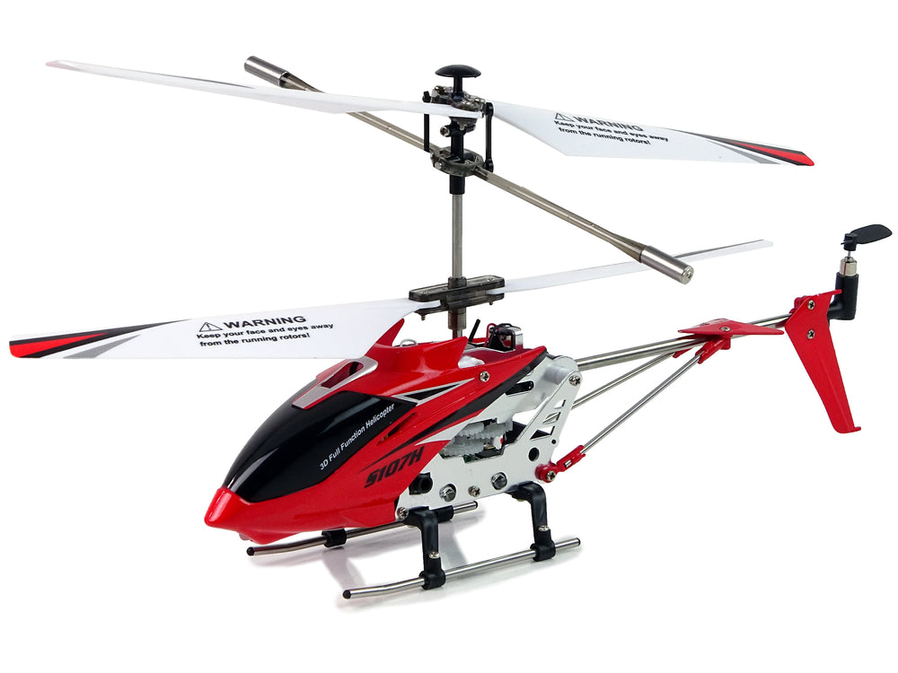 SYMA S107H Remote Control Helicopter 2.4G Red