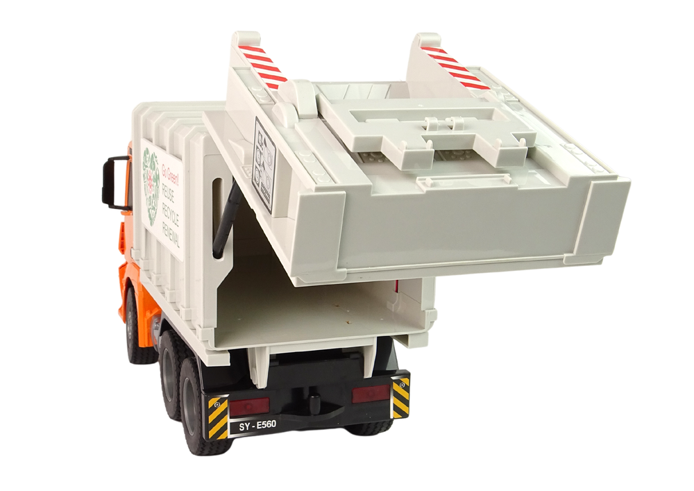 RC Müllwagen Mercedes-Benz Antos Orange Trash