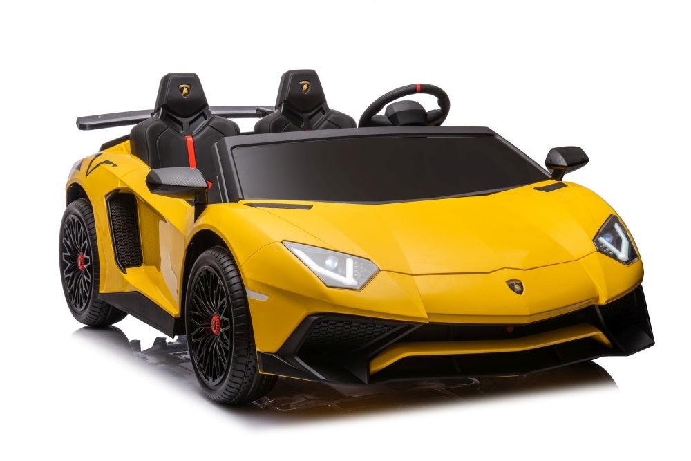 Elektro Kinderauto Lamborghini XXL  Gelb 24V 2Sitzer