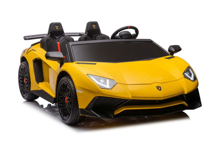 Elektro Kinderauto Lamborghini XXL  Gelb 24V 2Sitzer