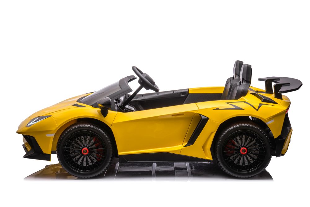 Elektro Kinderauto Lamborghini XXL  Gelb 24V 2Sitzer