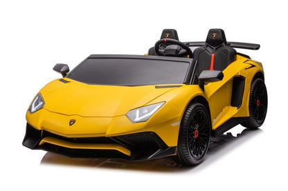 Elektro Kinderauto Lamborghini XXL  Gelb 24V 2Sitzer