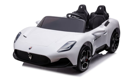 Elektro Kinderauto Maserati MC20 Weiß 24V 2Sitzer