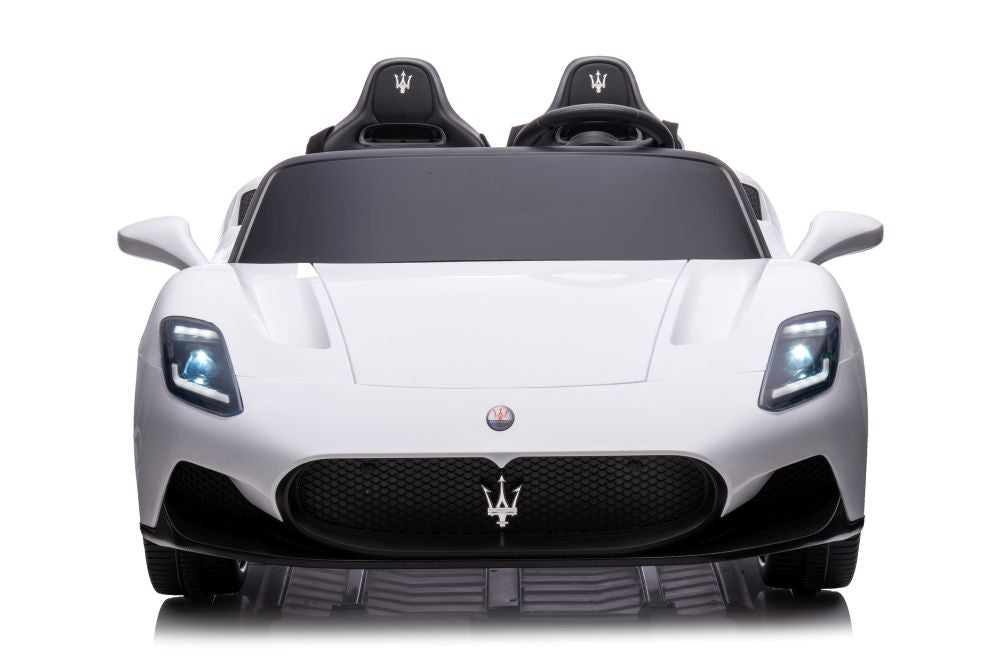 Elektro Kinderauto Maserati MC20 Weiß 24V 2Sitzer