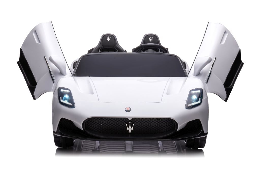 Elektro Kinderauto Maserati MC20 Weiß 24V 2Sitzer
