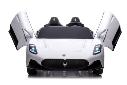 Elektro Kinderauto Maserati MC20 Weiß 24V 2Sitzer