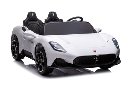 Elektro Kinderauto Maserati MC20 Weiß 24V 2Sitzer