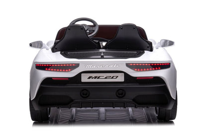 Elektro Kinderauto Maserati MC20 Weiß 24V 2Sitzer