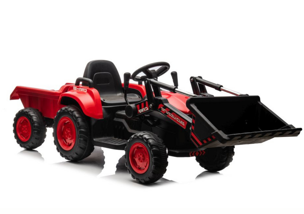 Rechargeable Tractor with Shovel BW-X002A Red