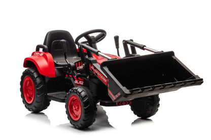 Rechargeable Tractor with Shovel BW-X002A Red