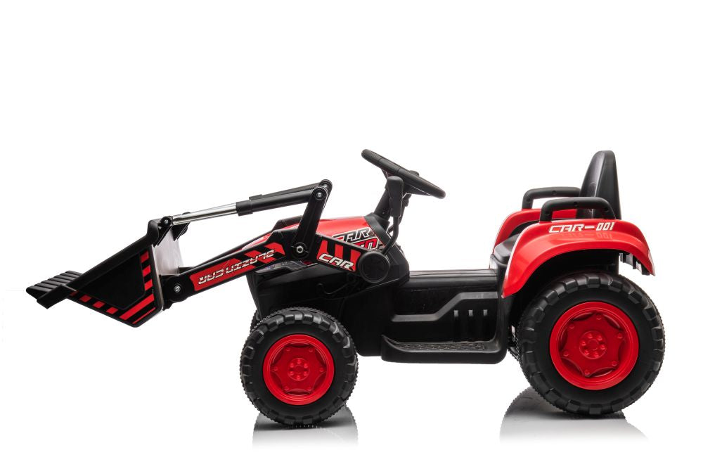 Rechargeable Tractor with Shovel BW-X002A Red