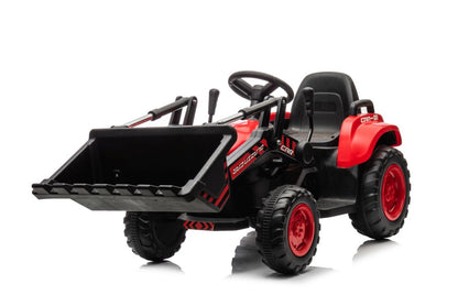 Rechargeable Tractor with Shovel BW-X002A Red