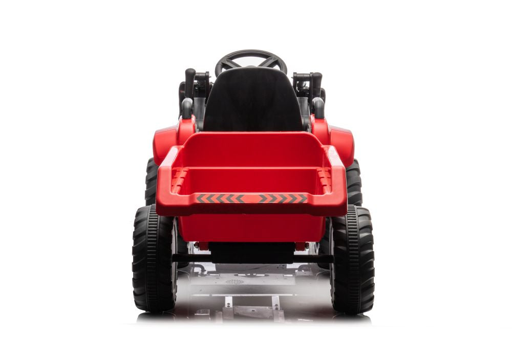 Rechargeable Tractor with Shovel BW-X002A Red