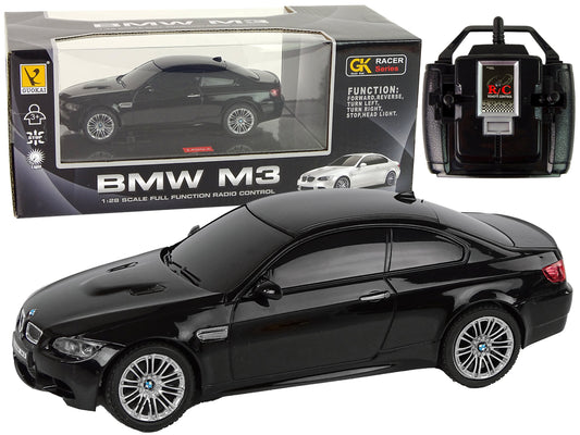 Auto R/C BMW M3 Schwarz  Fernbedienung, Lichter
