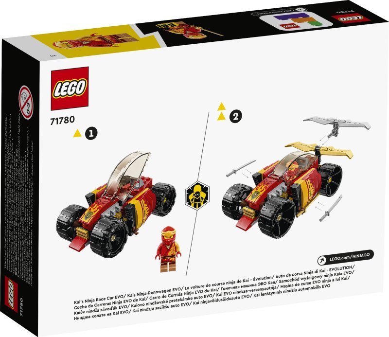 LEGO NINJAGO Ninja-Rennwagen KAIA P4 71780