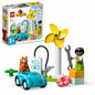 LEGO DUPLO Town Windturbine und Elektroauto P6 10985