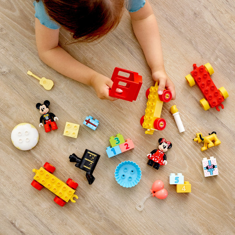 LEGO DUPLO Steine MICKEY UND MINNIE Maus Geburtstagszug P4 10941