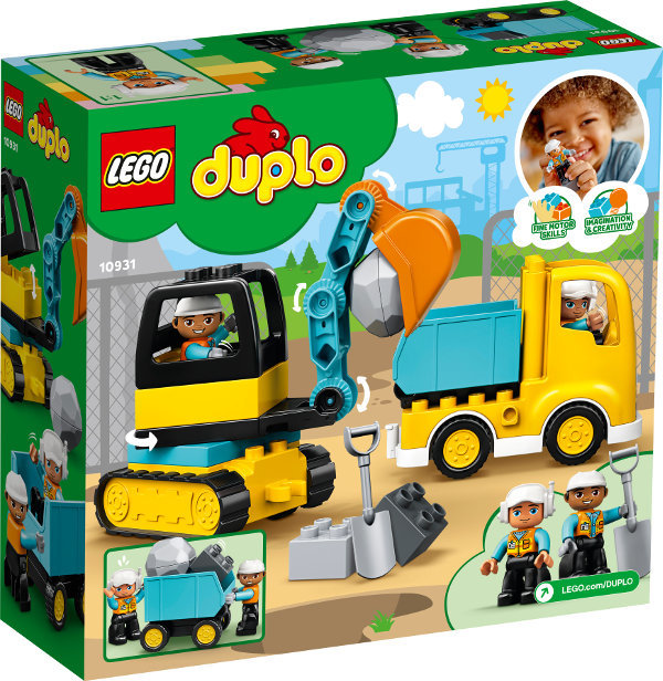 LEGO DUPLO Bricks LKW- und Raupenbagger P4 10931