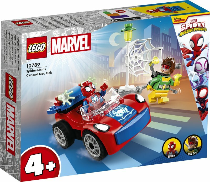 LEGO bricks Super Heroes MARVEL SPIDER-MAN CARS AND DOC OCK P4 10789