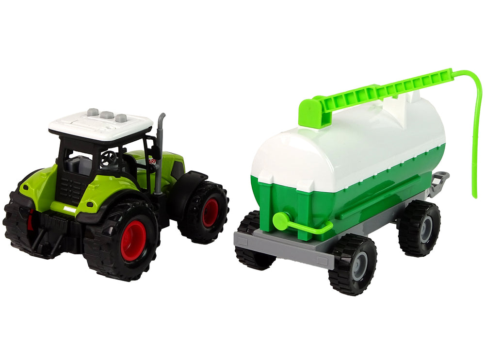Traktor für Kinder mit Anhänger Tankwagen Bauernhof